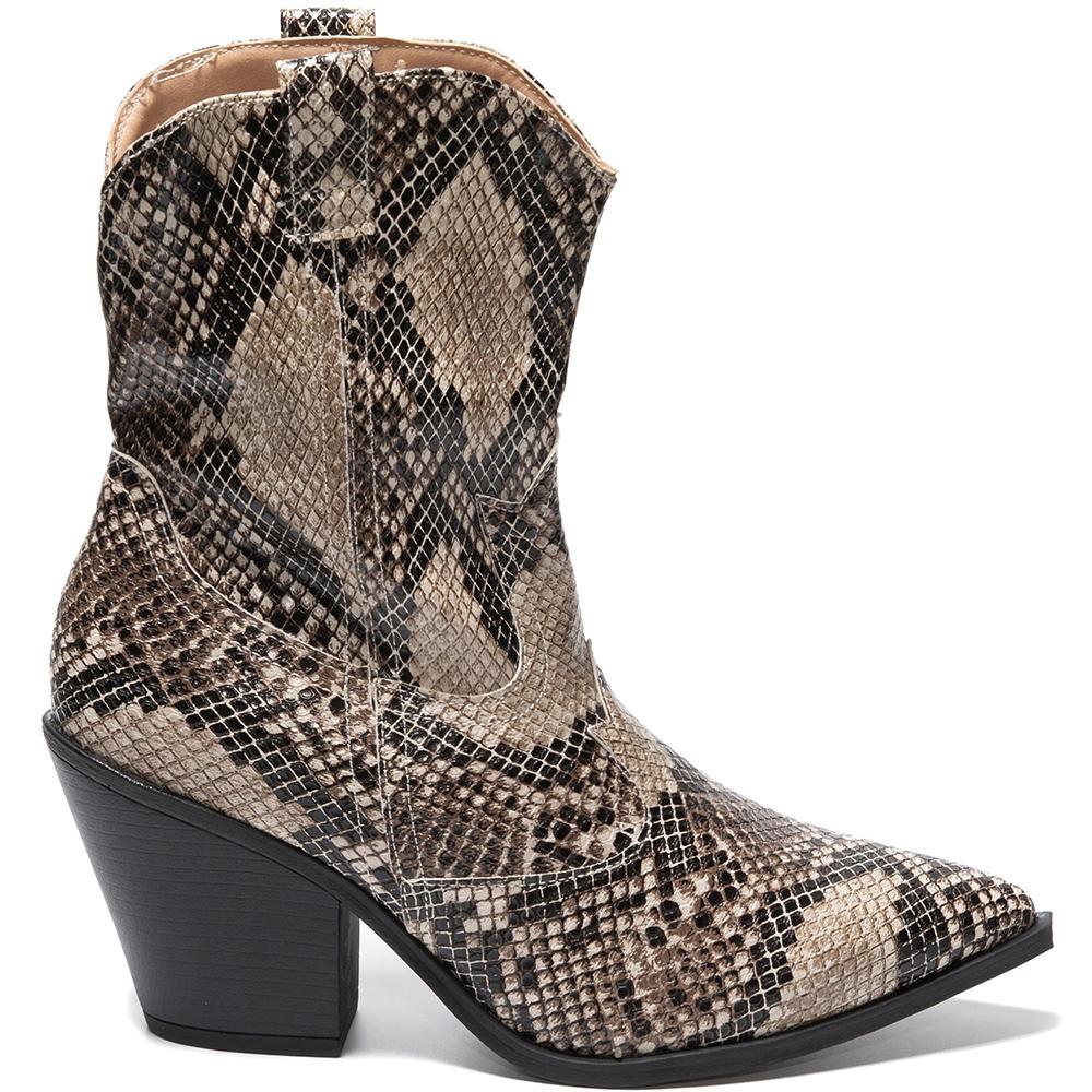 Botine dama Tasida, Bej, Bej