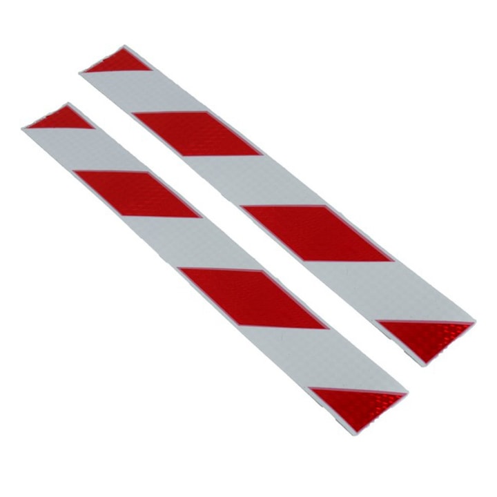 Комплект светлоотразителни стикери за кола T076, 5 x 40 см, 2 бр