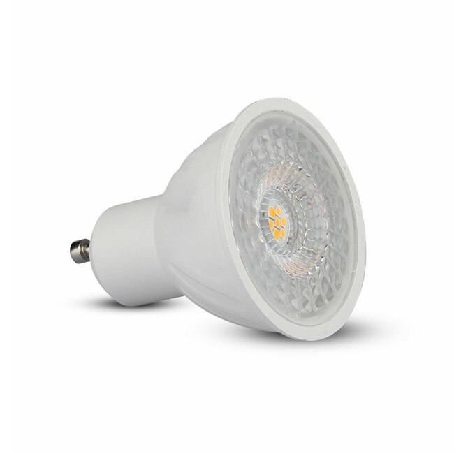 Spot LED V-Tac 198, cu Cip Samsung GU10, Dimabil, 3000K, 6.5W