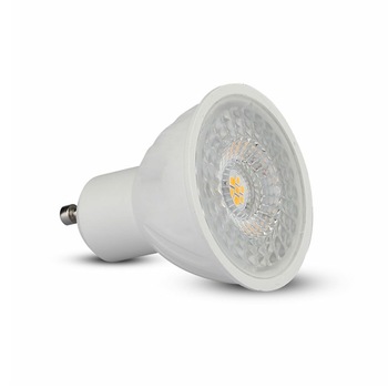 Spot LED V-Tac 198, cu Cip Samsung GU10, Dimabil, 3000K, 6.5W Spot LED V-Tac 198, cu Cip Samsung GU10, Dimabil, 3000K, 6.5W