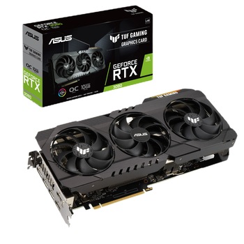 Placa video ASUS TUF GAMING GeForce® RTX™ 3080 OC V2, 10GB GDDR6X, 320-bit Placa video ASUS TUF GAMING GeForce® RTX™ 3080 OC V2, 10GB GDDR6X, 320-bit