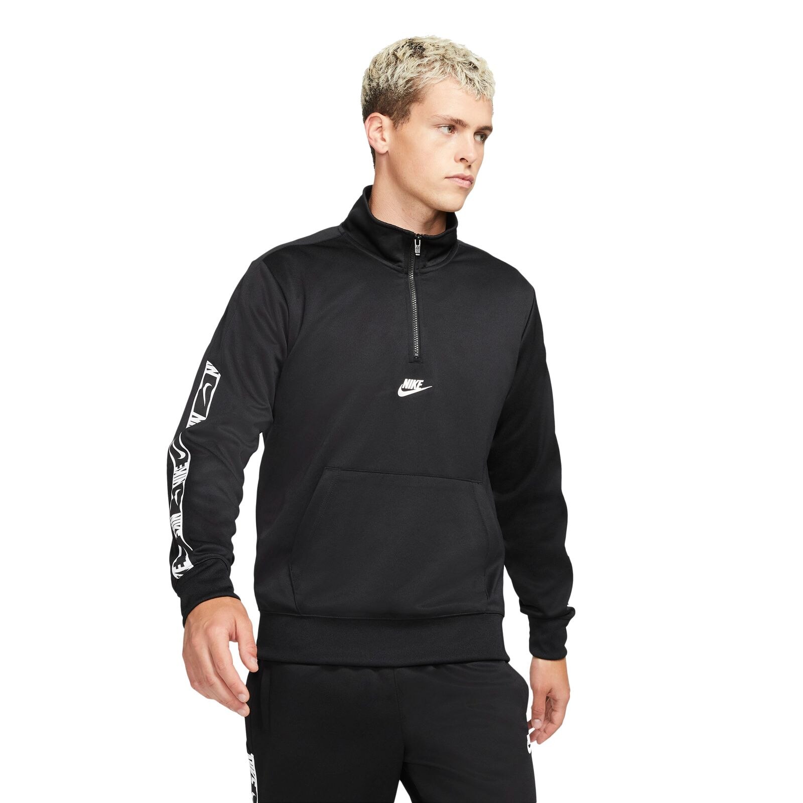 Hanorac Nike M Nsw Repeat Pk Hz Top DM4674010 Barbati Negru 2XL