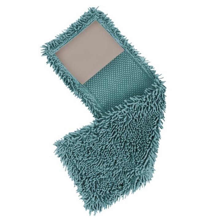 Mop cap plat, York, Microfibra, 23x14.5cm, 50g