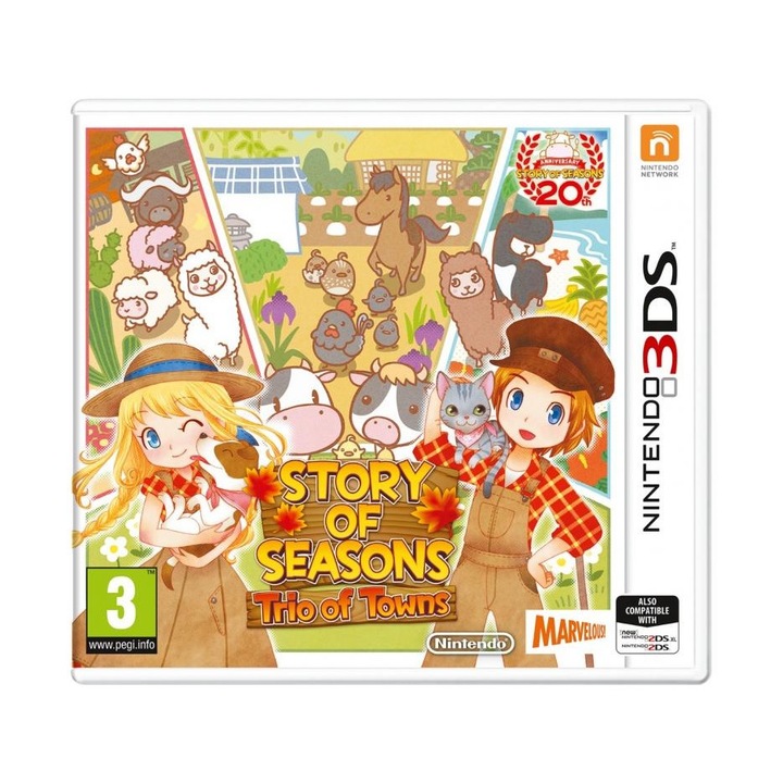 3ds story of seasons - trio of towns - nintendo