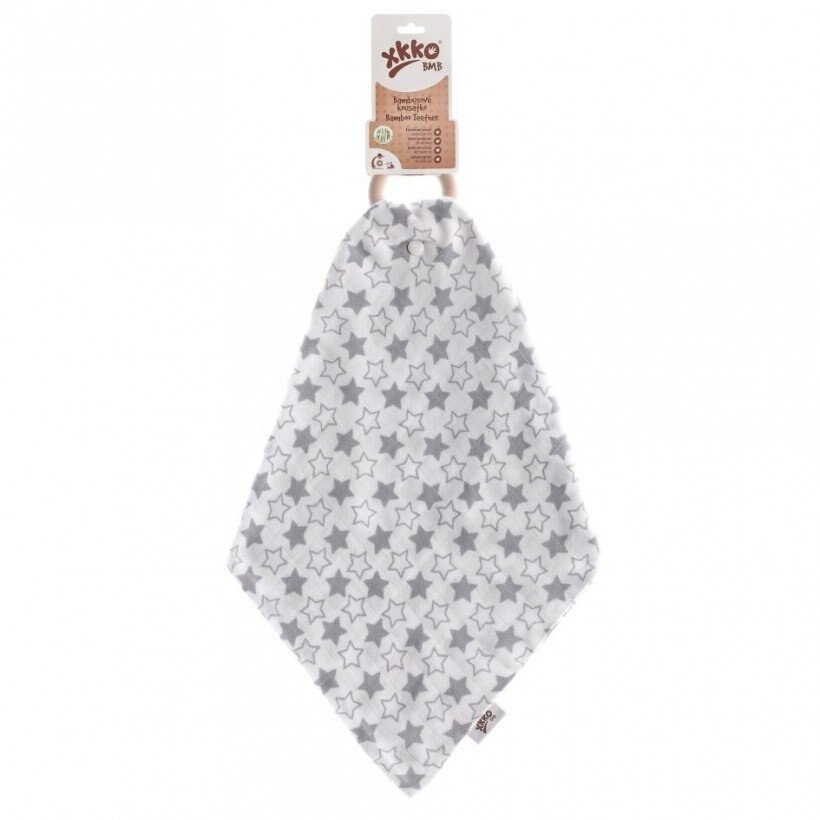 Inel din lemn de artar pentru dentitie, Gri