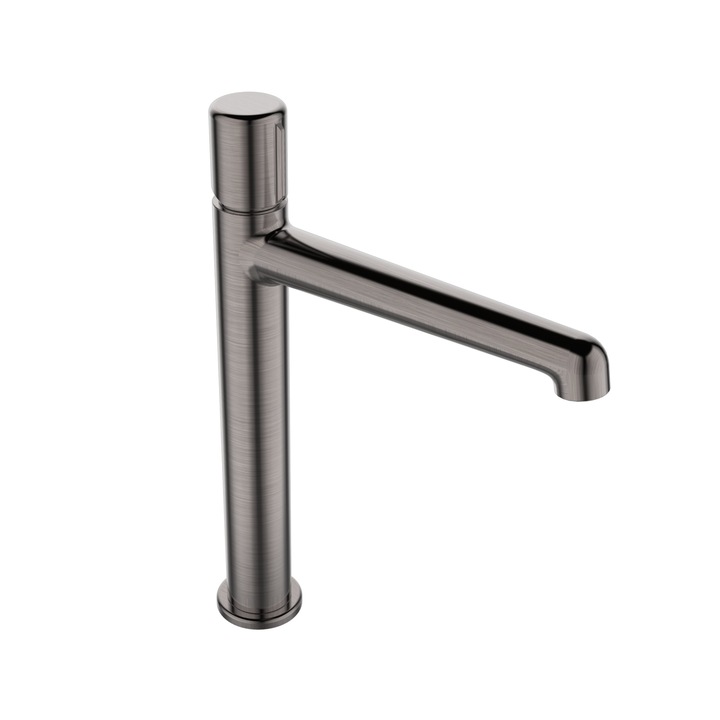 Magas mosdócsaptelep PRETTO BAO92ND, grafit kivitelben