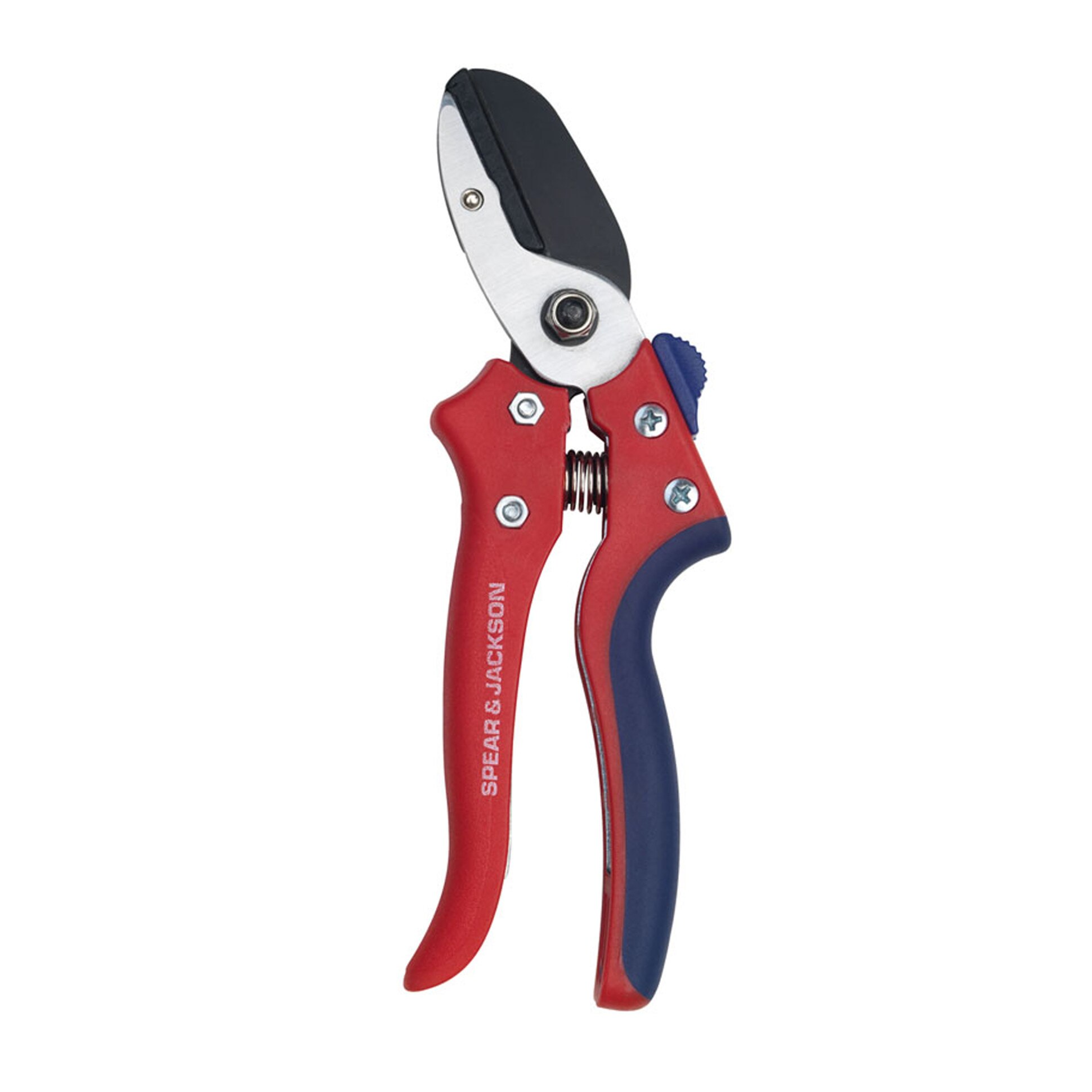 Foarfeca de gradina tip nicovala cu lama otel SK5 cu teflon, Spear & Jackson Razorsharp Advantage