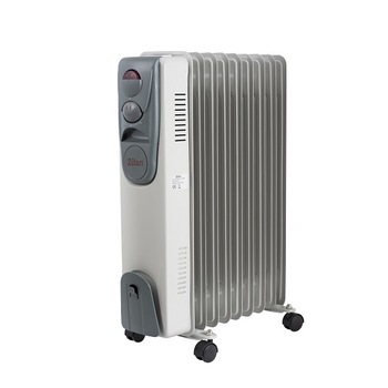 Calorifer electric , 9 elementi, Putere 2000 W, 3 trepte de putere, Termostat de siguranta, Termostat reglabil / Z-line 2111 Calorifer electric , 9 elementi, Putere 2000 W, 3 trepte de putere, Termostat de siguranta, Termostat reglabil / Z-line 2111