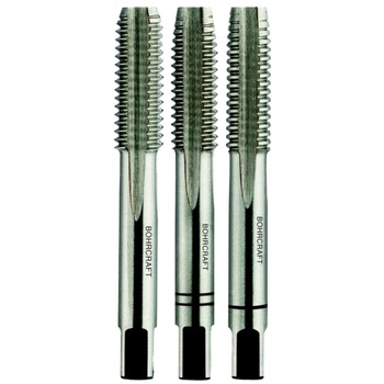 Set tarozi pentru filetare manuala, filet UNC, similar DIN352, HSS-G, 3 buc/set Nr. 10x24 Bohrcraft Set tarozi pentru filetare manuala, filet UNC, similar DIN352, HSS-G, 3 buc/set Nr. 10x24 Bohrcraft