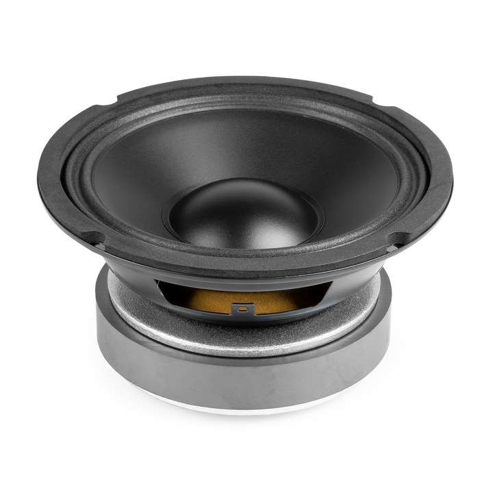 Difuzor woofer cu con din polipropilena, 6.5", 100W RMS, 8Ohm, Vonyx WP16