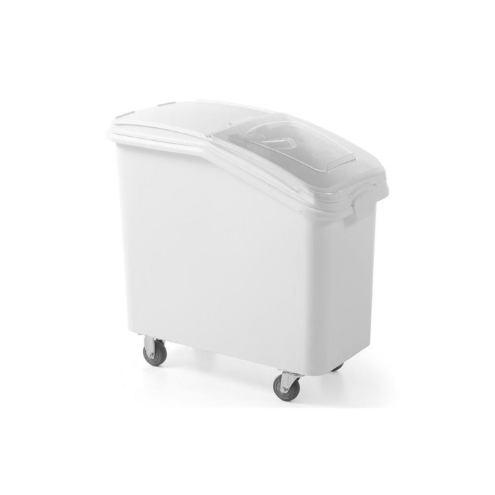 Контейнер за суха храна Amerbox, 81 л, Оборудван с капак и 4 колела, 333 x 743 x 711 мм