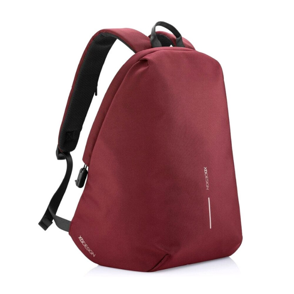 Rucsac antifurt Bobby Soft, rosu, 45cm