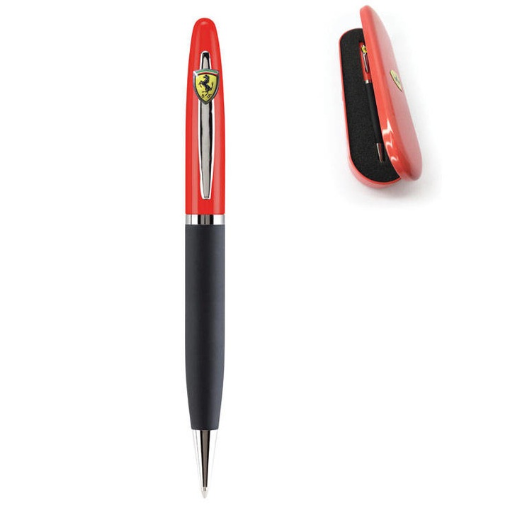 Pix Scuderia Ferrari Maranello 68455, Metal/Plastic, Rosu