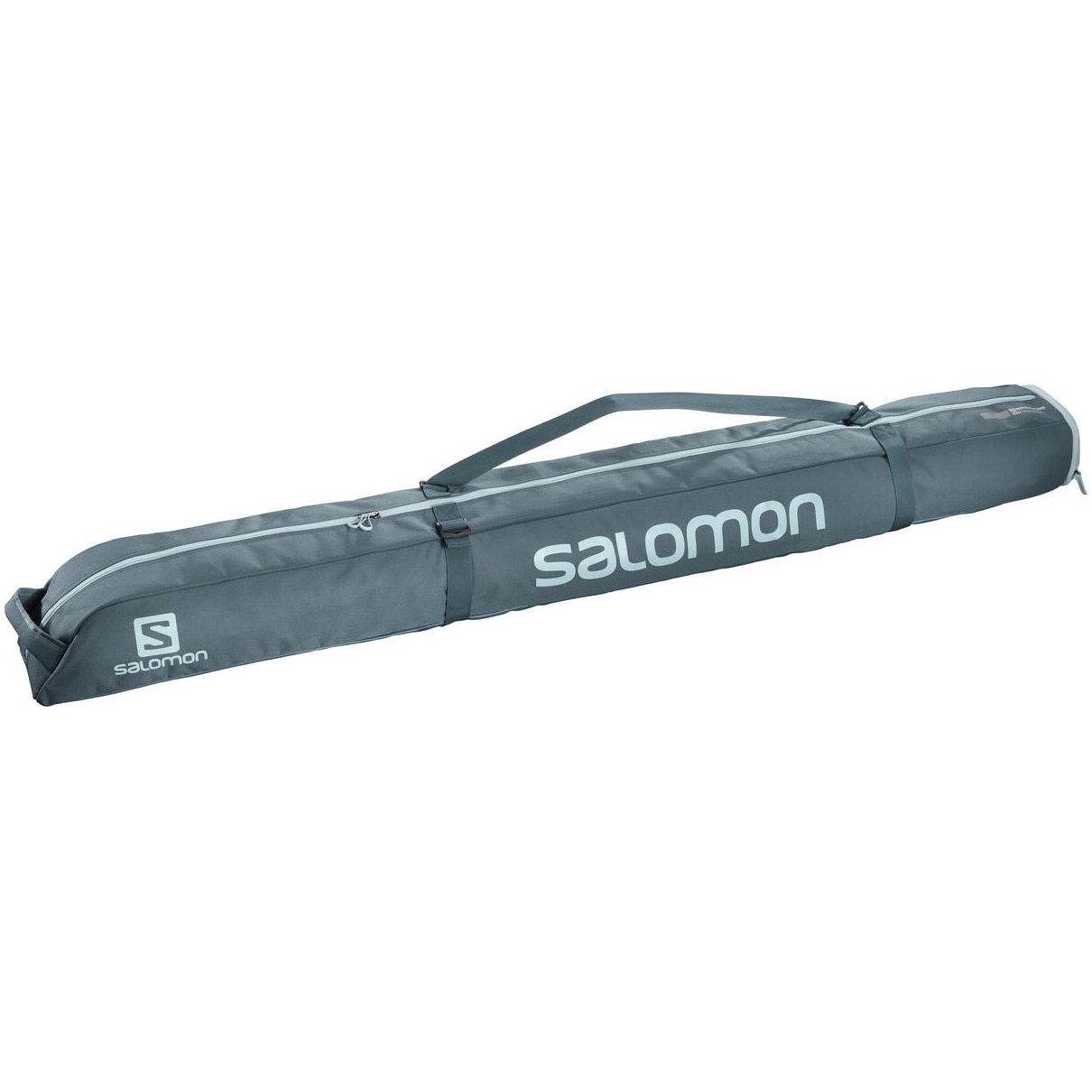 Geanta pentru schiuri Salomon Extend 165+20 Skiba, 1 pereche, gri