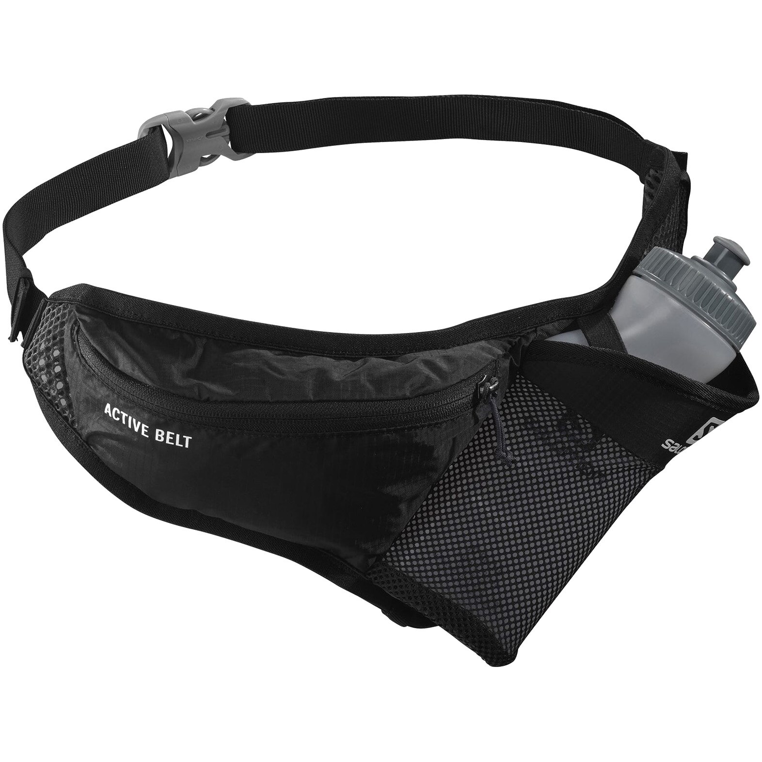 Centura alergare Salomon Active Belt, unisex, Negru