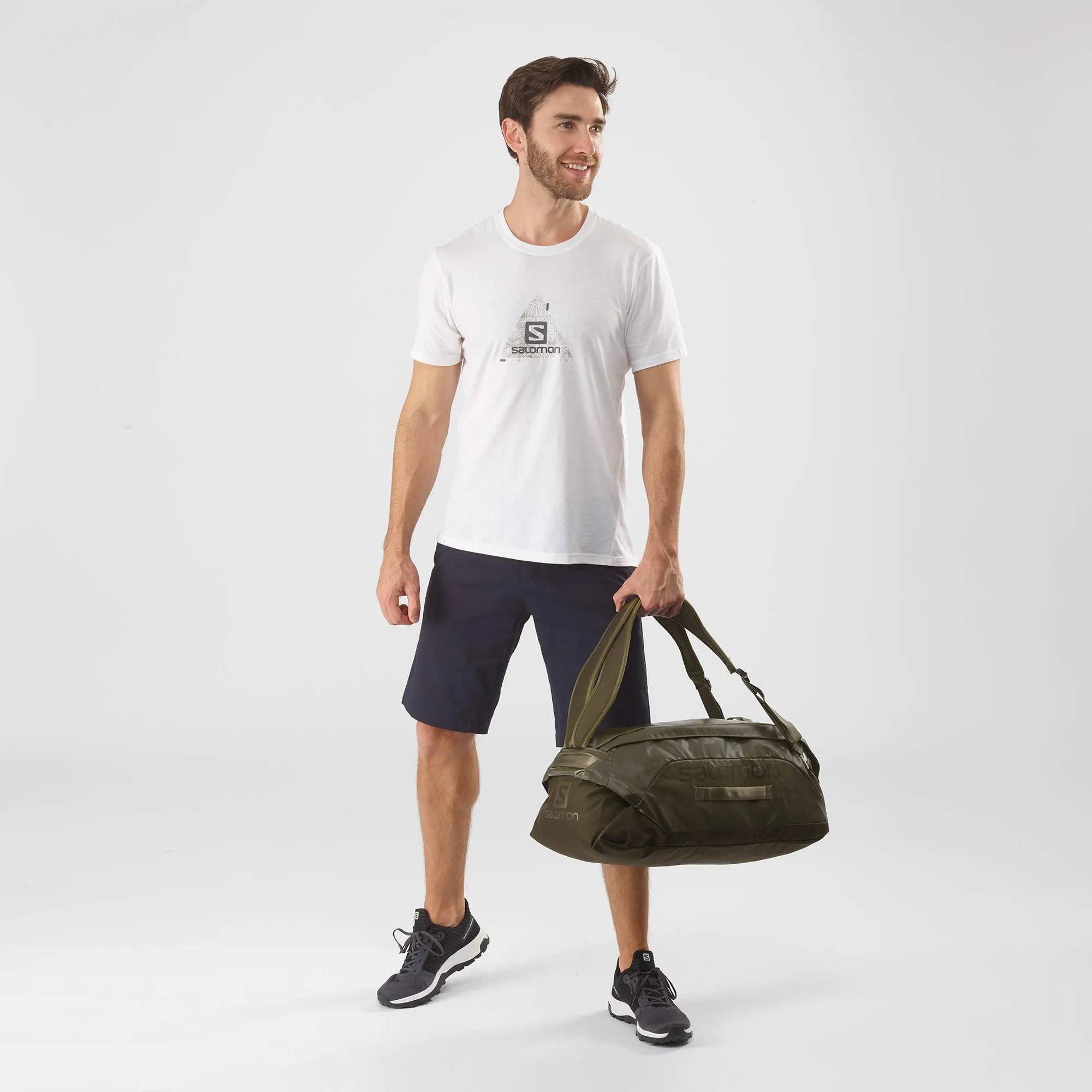 Salomon Outlife Duffel sporttáska 25, 25 literes, unisex, olíva