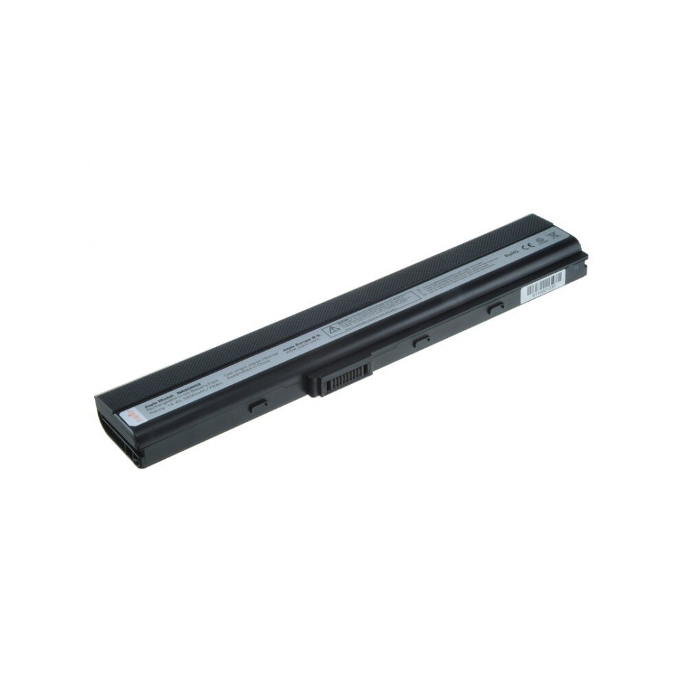 Baterie laptop premium Lithium-Ion pentru Asus A32-N82 N82E N82J N82JV N82, 4400 mAh, 6 celule, Negru