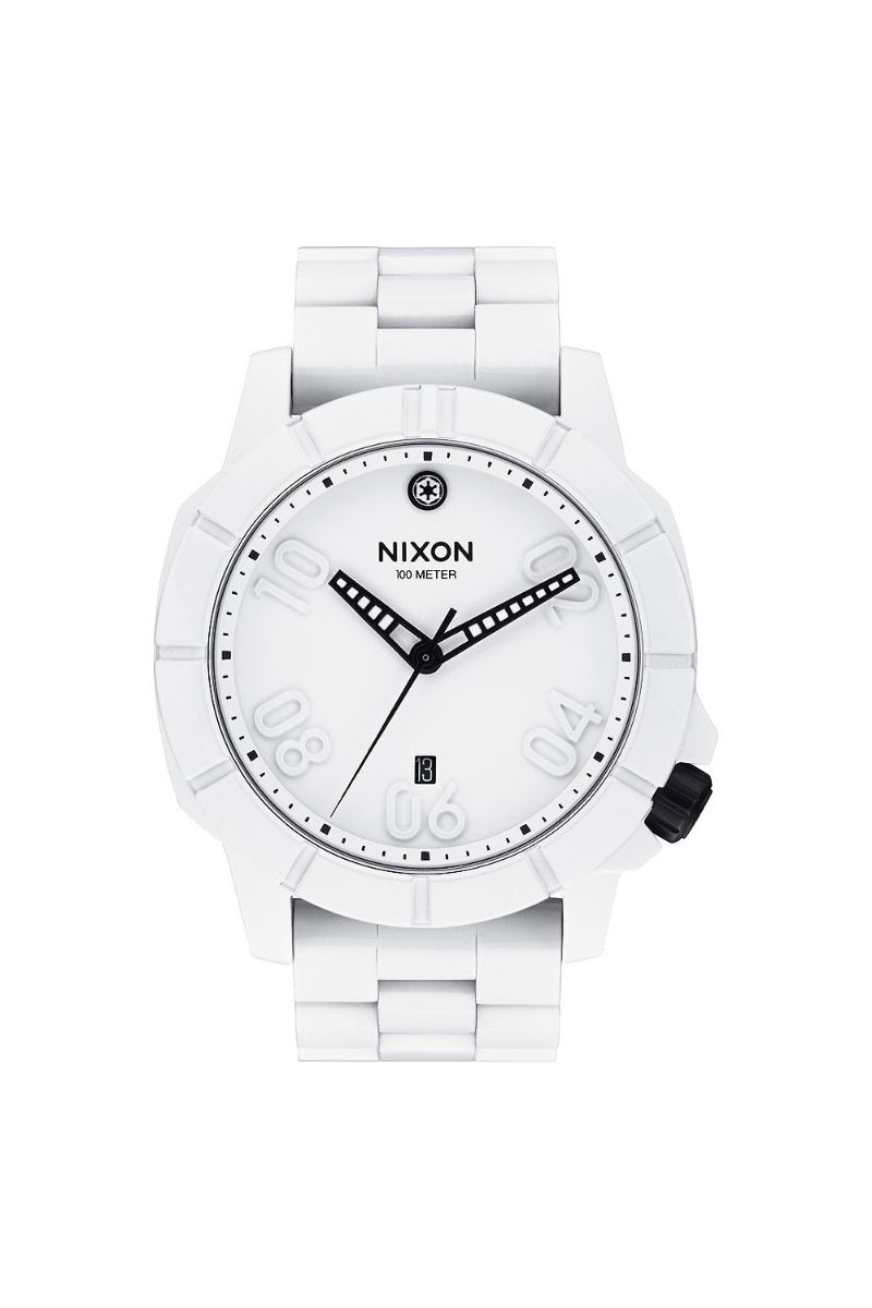 Ceas barbatesc Nixon, A506SW2243, Alb