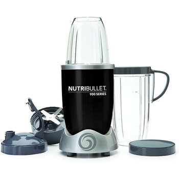 Blender Nutribullet 900 Series, 900 W, 1.1 l, 1 Viteza, Accesorii, Negru Blender Nutribullet 900 Series, 900 W, 1.1 l, 1 Viteza, Accesorii, Negru