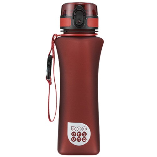 Sticla pentru apa Ars Una rosu inchis mat 500 ml