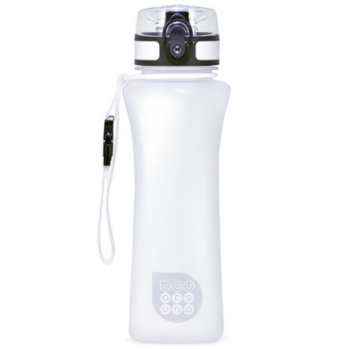 Sticla pentru apa Ars Una alb mat 500 ml