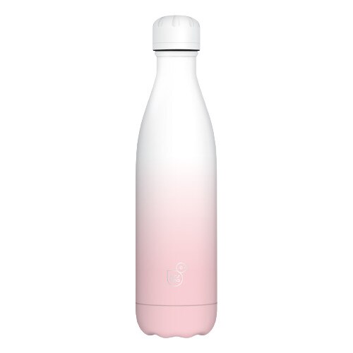 Sticla pentru apa termoizolanta White Pink Ars Una 500 ml