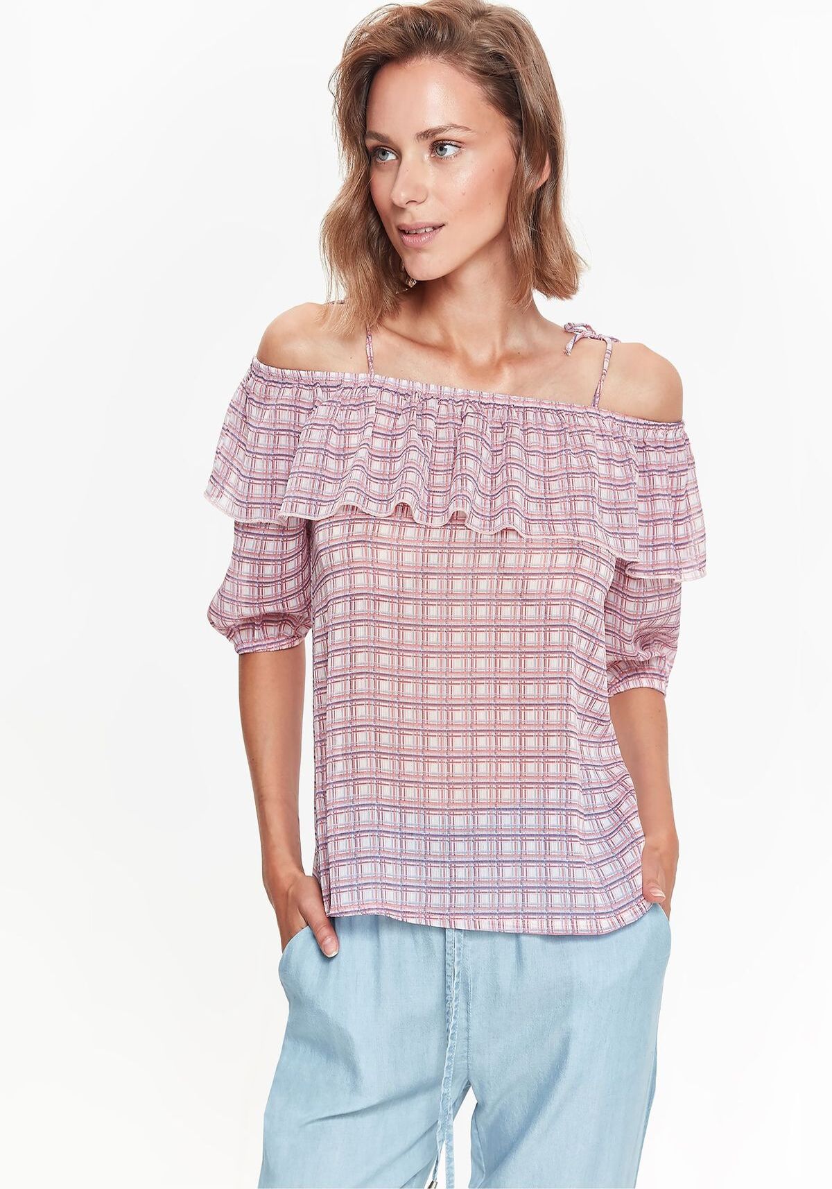 Bluza dama, TOP SECRET, SBD0922, Alb