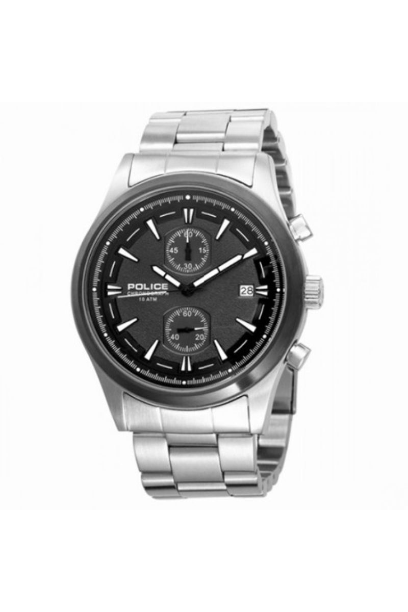 Ceas barbatesc Police, R1473640015, Argintiu/Negru