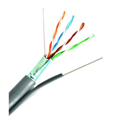 Cablu FTP cat.5e cu sufa, 8 fire din cupru 0.50mm, 305m, Well