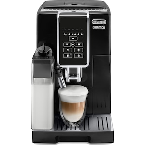 Espressor automat DE’LONGHI Dinamica ECAM 350.50.B, 1450W, 1.8 l, 15 bari, carafa pentru lapte cu sistem LatteCrema, negru