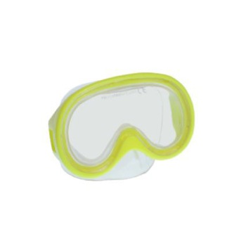 Masca de inot pentru copii, Sprint Kid, 3-6 ani, sticla securizata, galben Masca de inot pentru copii, Sprint Kid, 3-6 ani, sticla securizata, galben