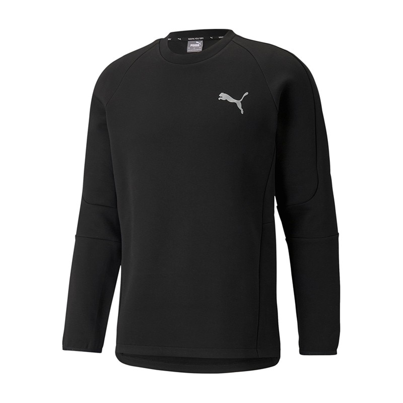 Bluza Puma Evostripe Crew 589418-01, Barbati, Negru