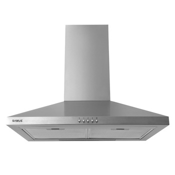 Hota Decorativa Samus HS638DLX, Latime 60 cm, 1 Motor, 3 Trepte de absorbtie, Tip Turn, Inox Hota Decorativa Samus HS638DLX, Latime 60 cm, 1 Motor, 3 Trepte de absorbtie, Tip Turn, Inox