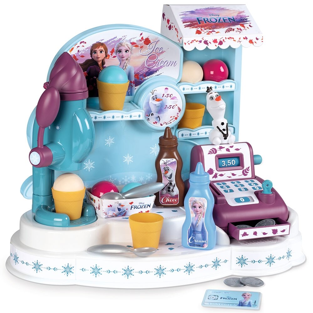 Set Smoby Magazin pentru copii Frozen Ice Cream Factory