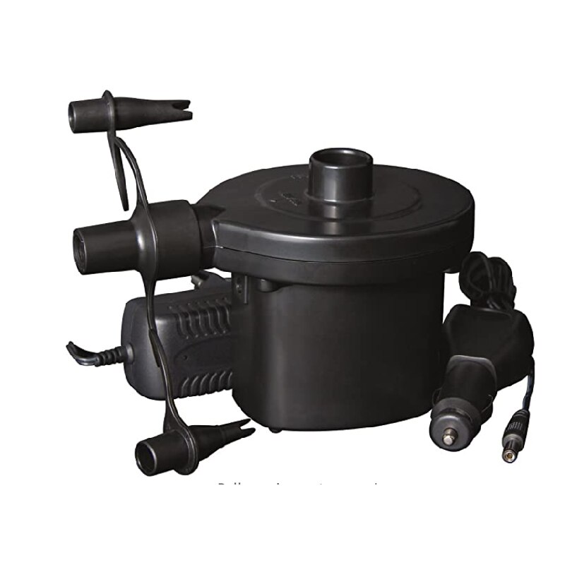 Pompa aer electrica, Bestway, Sidewinder, reincarcabila, 220-240V, auto 12 V, 3 adaptoare pentru valve