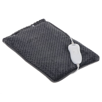 Perna cu incalzire electrica, micro-fibra, 33*45 cm, 3 setari temperatura, control telecomanda, gri Perna cu incalzire electrica, micro-fibra, 33*45 cm, 3 setari temperatura, control telecomanda, gri