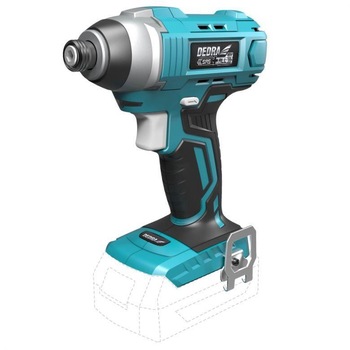 Masina de insurubat, cu impact, pe acumulator, 18V Li-ion (acumulator neinclus), 110 Nm, 1/4 Masina de insurubat, cu impact, pe acumulator, 18V Li-ion (acumulator neinclus), 110 Nm, 1/4