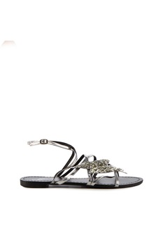 Sandale dama Grigiona argintiu, Argintiu Sandale dama Grigiona argintiu, Argintiu