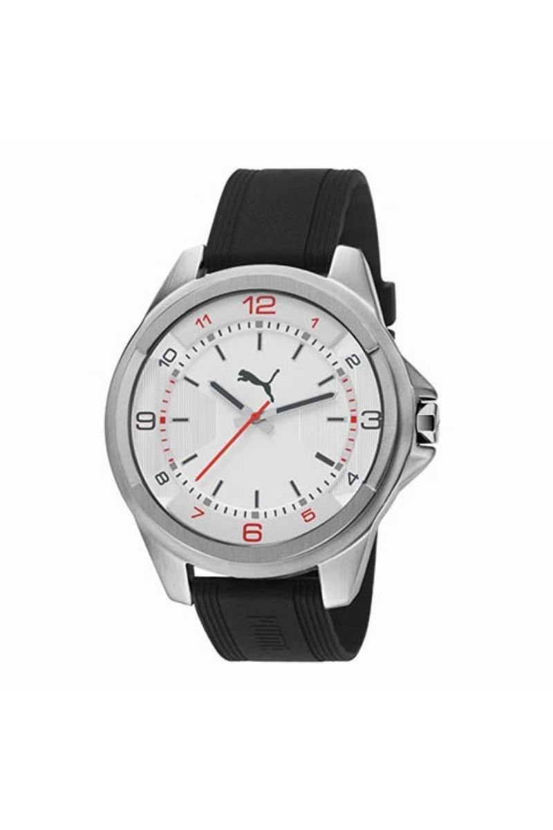 Ceas barbatesc Puma, PU103511003, Negru/Argintiu