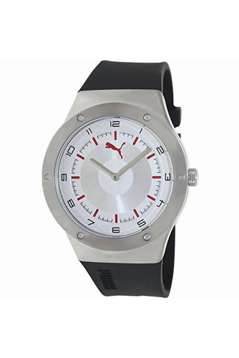 Ceas barbatesc Puma, PU102961003, Negru/Argintiu