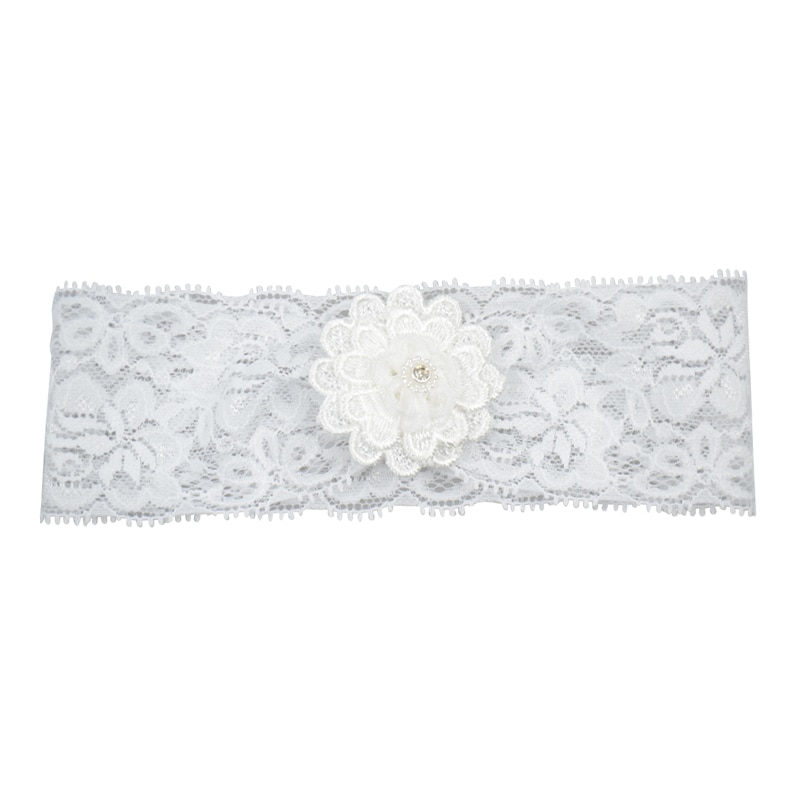 Bentita pentru fete Mic Pitic BT14A-36, Alb