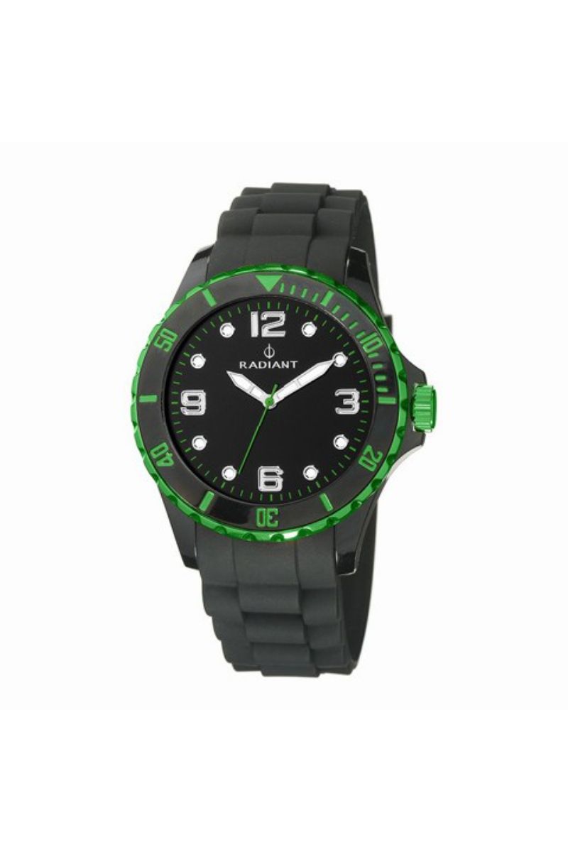 Ceas dama Radiant, RA111602, Negru/Verde