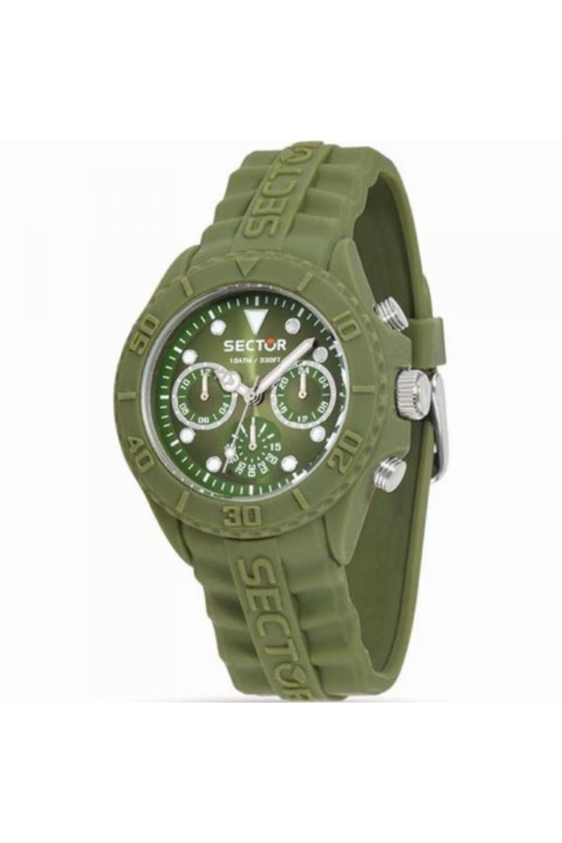 Ceas barbatesc Sector, R3251580004, Verde