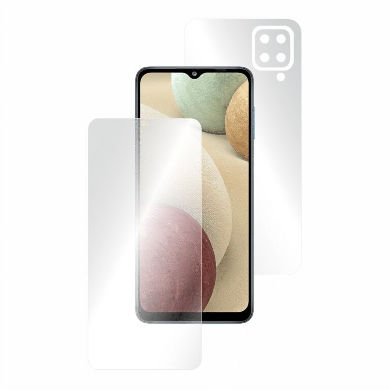 Folie de protectie Antireflex Mata Smart Protection compatibil cu Samsung Galaxy A12 fullbody respectiv display si spate