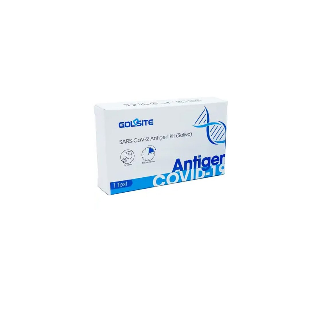 Test rapid antigen covid-19 din saliva ambalat individual pentru uz profesional