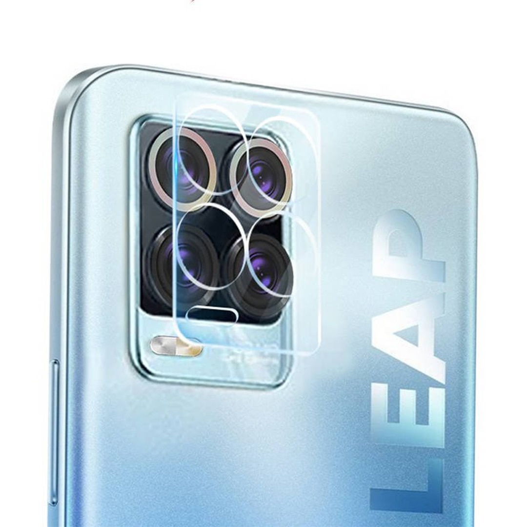 Folie de protectie Camera pentru REALME 8 / 8 PRO din Sticla Securizata FullHD, Optim IAO Technology, Transparent