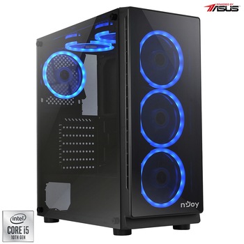 Sistem Desktop PC Gaming Serioux Powered by ASUS cu procesor Intel® Core™ i5-10400F pana la 4.30GHz, 16GB DDR4, 500GB SSD M.2 PCIe, GeForce® GTX 1660 Ti 6GB GDDR6, No OS Sistem Desktop PC Gaming Serioux Powered by ASUS cu procesor Intel® Core™ i5-10400F pana la 4.30GHz, 16GB DDR4, 500GB SSD M.2 PCIe, GeForce® GTX 1660 Ti 6GB GDDR6, No OS