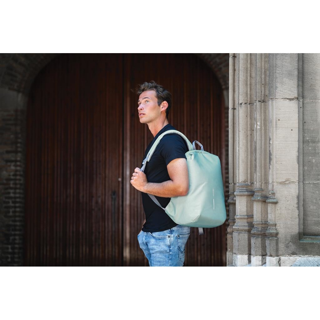 Rucsac Antifurt Bobby Soft 15,6 inch Verde Mint