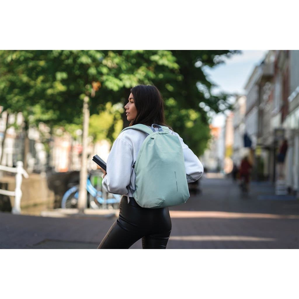 Rucsac Antifurt Bobby Soft 15,6 inch Verde Mint