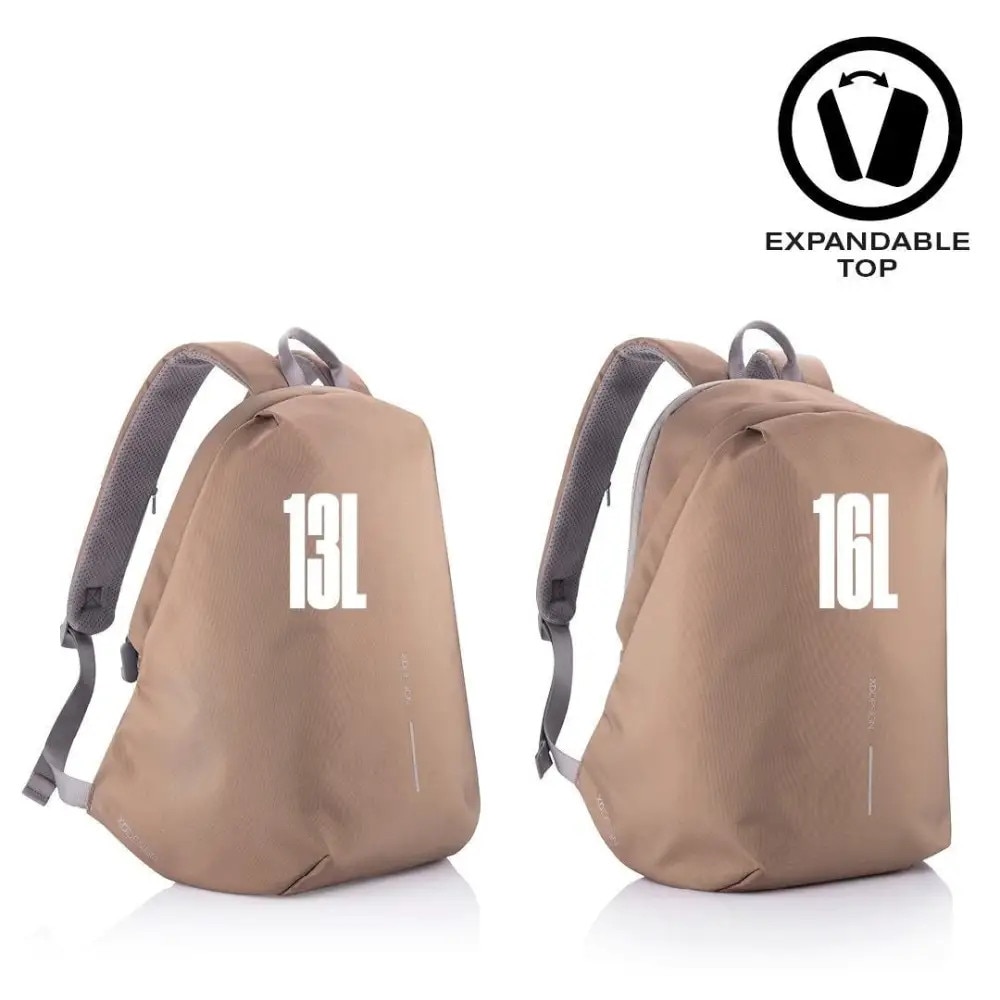 Rucsac notebook 15.6 inch Bobby Soft, Brown
